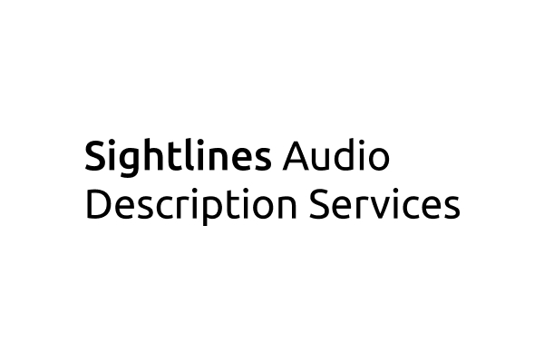 Sightlines Audio Description Services  logo